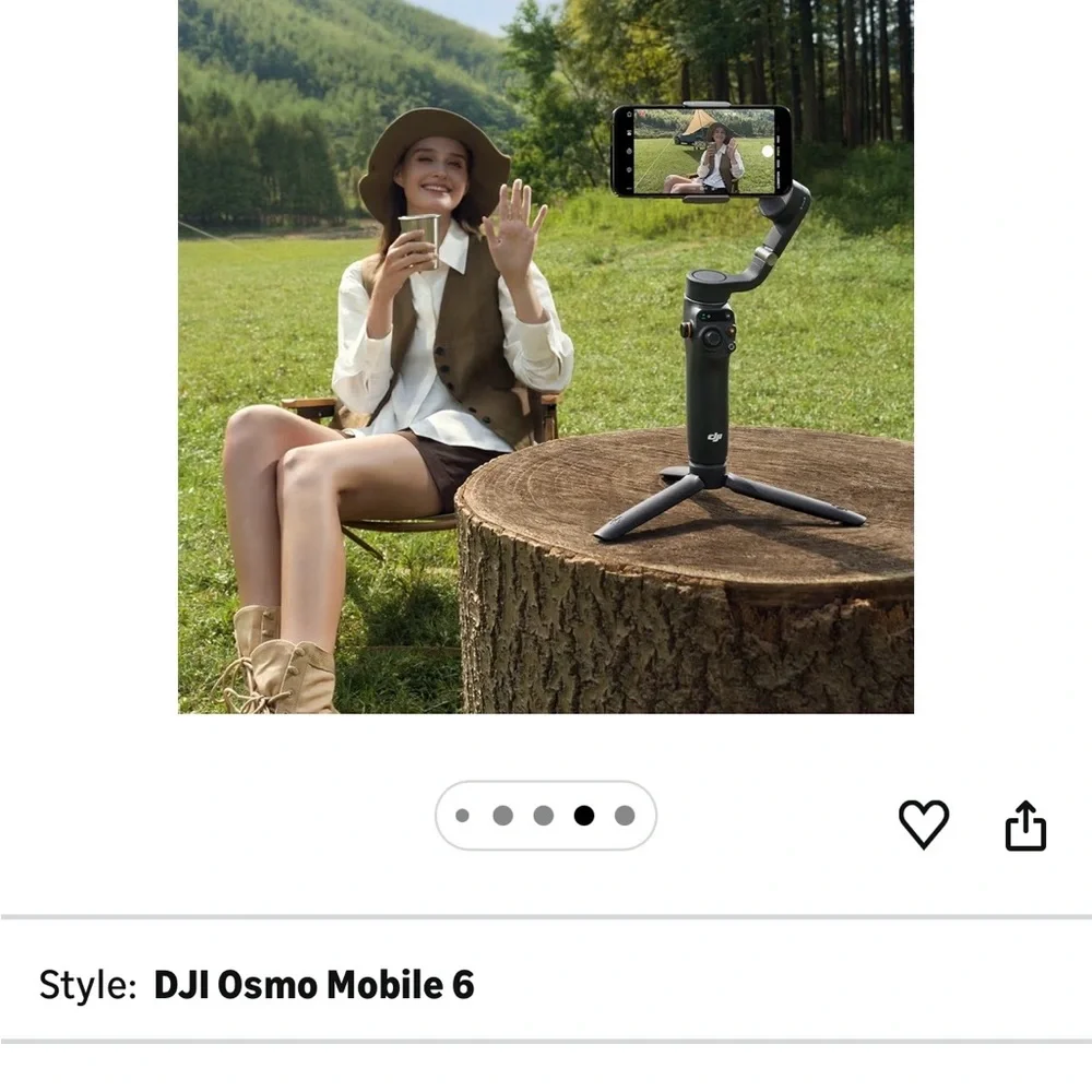 DJI OsmoMobile6GraySmartphoneStabilizer(withBag!!!! - Picture 3 of 15